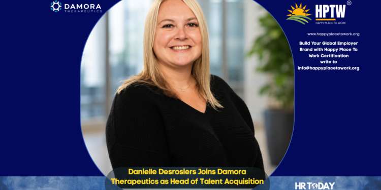 Danielle Desrosiers Joins Damora Therapeutics as Head of Talent Acquisition