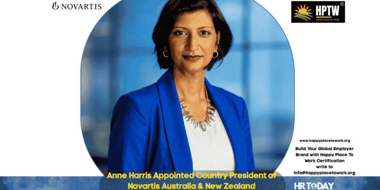 Anne Harris Appointed Country President of Novartis Australia & New Zealand