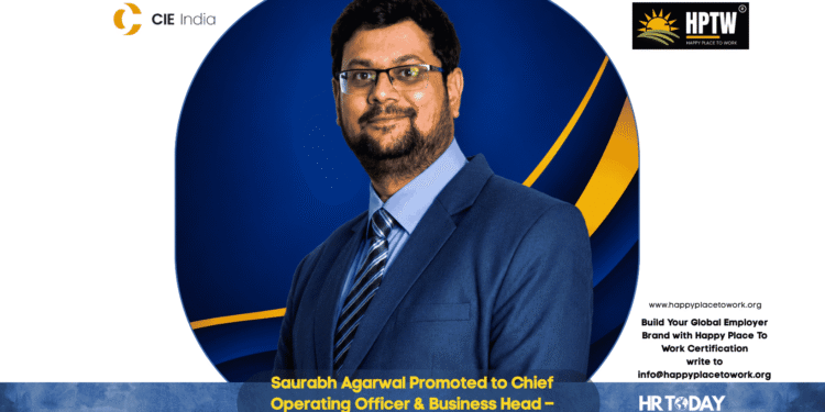 Saurabh Agarwal Promoted to Chief Operating Officer & Business Head – Stampings at CIE Automotive India Limited