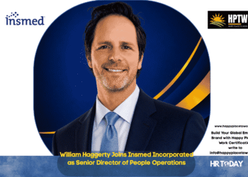 William Haggerty Joins Insmed Incorporated as Senior Director of People Operations