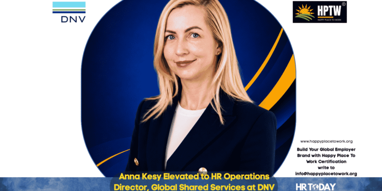 Anna Kesy Elevated to HR Operations Director, Global Shared Services at DNV