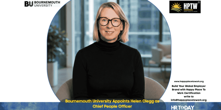 Bournemouth University Appoints Helen Clegg as Chief People Officer