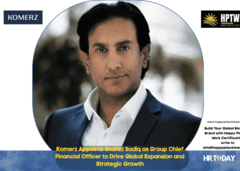 Komerz Appoints Shahid Sadiq as Group Chief Financial Officer to Drive Global Expansion and Strategic Growth