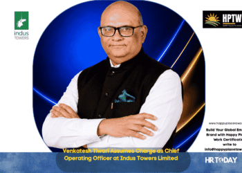 Venkatesh Tiwari Assumes Charge as Chief Operating Officer at Indus Towers Limited