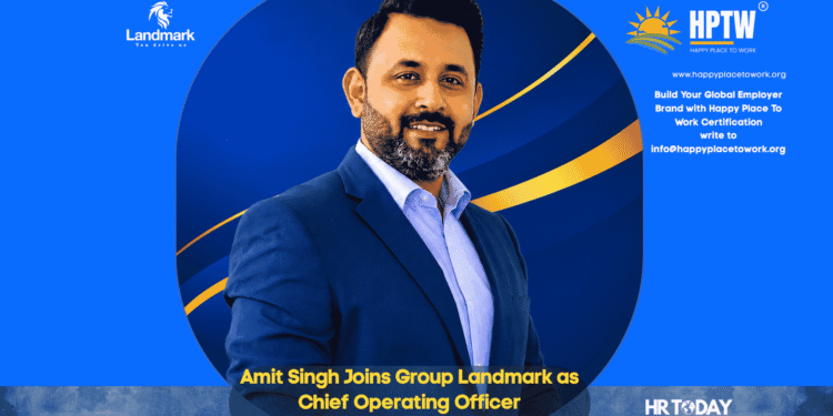Amit Singh Joins Group Landmark as Chief Operating Officer