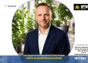 Carl Segerstrom Appointed Chief People Officer at Acadia Pharmaceuticals