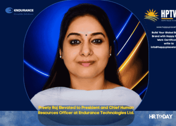 Preety Raj Elevated to President and Chief Human Resources Officer at Endurance Technologies Ltd.
