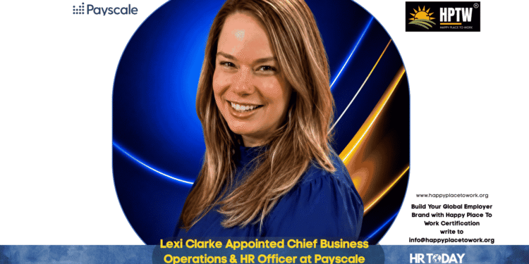 Lexi Clarke Appointed Chief Business Operations & HR Officer at Payscale