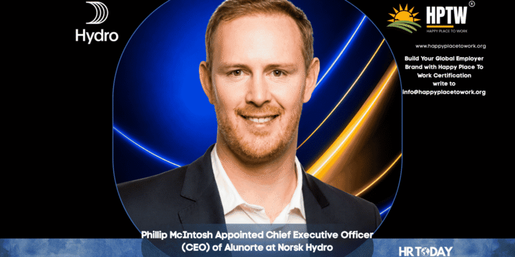 Phillip McIntosh Appointed Chief Executive Officer (CEO) of Alunorte at Norsk Hydro