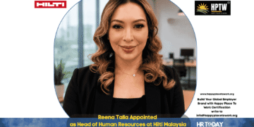 Reena Talla Appointed as Head of Human Resources at Hilti Malaysia