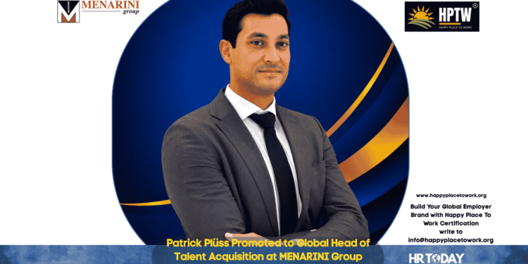 Patrick Plüss Promoted to Global Head of Talent Acquisition at MENARINI Group