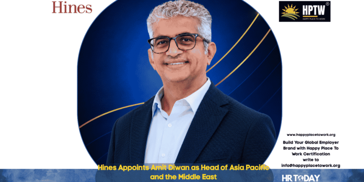 Hines Appoints Amit Diwan as Head of Asia Pacific and the Middle East