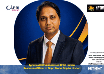 Ignatius Kaitha Appointed Chief Human Resources Officer at Capri Global Capital Limited