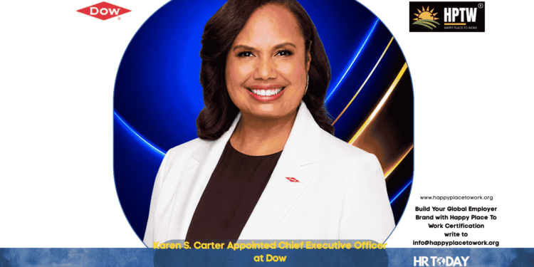 Karen S. Carter Appointed Chief Executive Officer at Dow