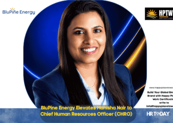 BluPine Energy Elevates Manisha Nair to Chief Human Resources Officer (CHRO)