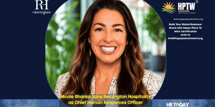 Nicole Shanks Joins Remington Hospitality as Chief Human Resources Officer