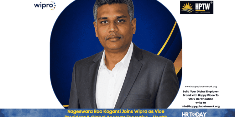 Nageswara Rao Koganti Joins Wipro as Vice President & Global Account Executive – Health