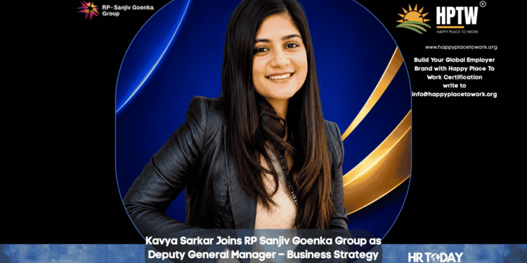 Kavya Sarkar Joins RP Sanjiv Goenka Group as Deputy General Manager – Business Strategy