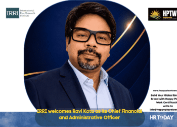 IRRI welcomes Ravi Kota as its Chief Financial and Administrative Officer