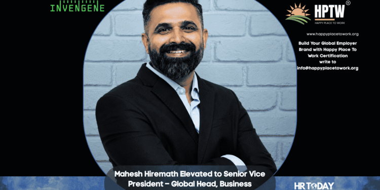 Mahesh Hiremath Elevated to Senior Vice President – Global Head, Business Development at Invengene Private Limited