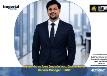 Shyam Mishra Joins Imperial Auto Industries as General Manager – HRBP