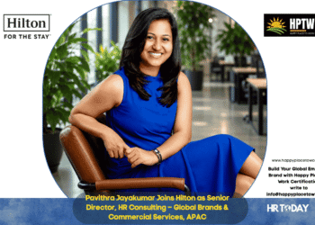 Pavithra Jayakumar Joins Hilton as Senior Director, HR Consulting – Global Brands & Commercial Services, APAC