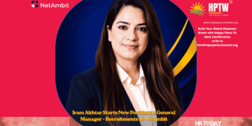 Iram Akhtar Starts New Position as General Manager – Recruitments at NetAmbit