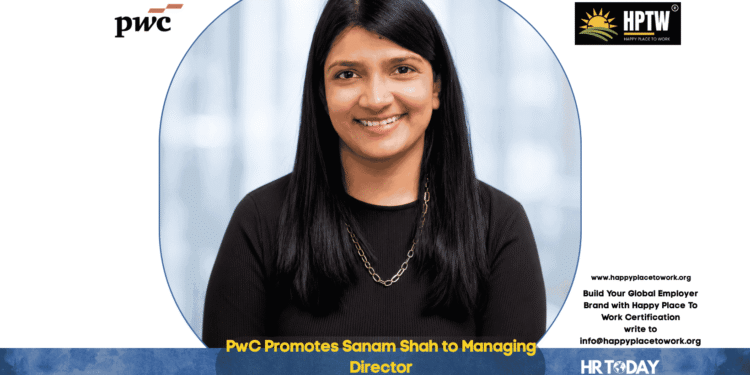 PwC Promotes Sanam Shah to Managing Director