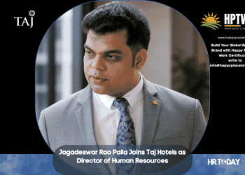 Jagadeswar Rao Palla Joins Taj Hotels as Director of Human Resources