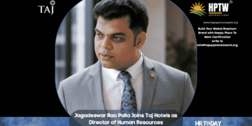 Jagadeswar Rao Palla Joins Taj Hotels as Director of Human Resources