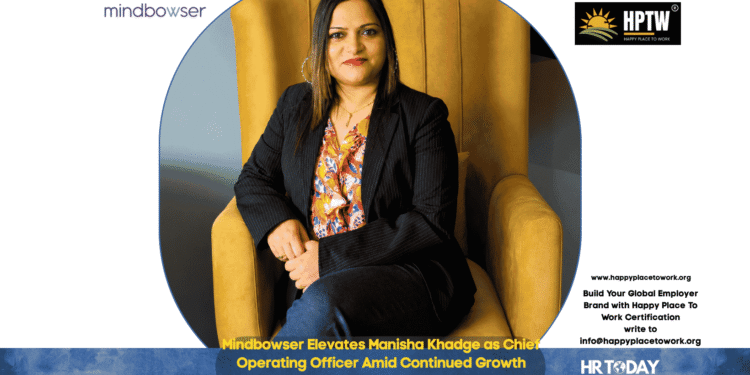 Mindbowser Elevates Manisha Khadge as COO Amid Continued Growth