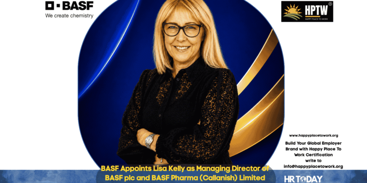 BASF Appoints Lisa Kelly as Managing Director of BASF plc and BASF Pharma (Callanish) Limited