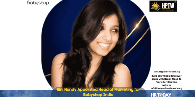 Rini Nandy Appointed Head of Marketing for Babyshop India