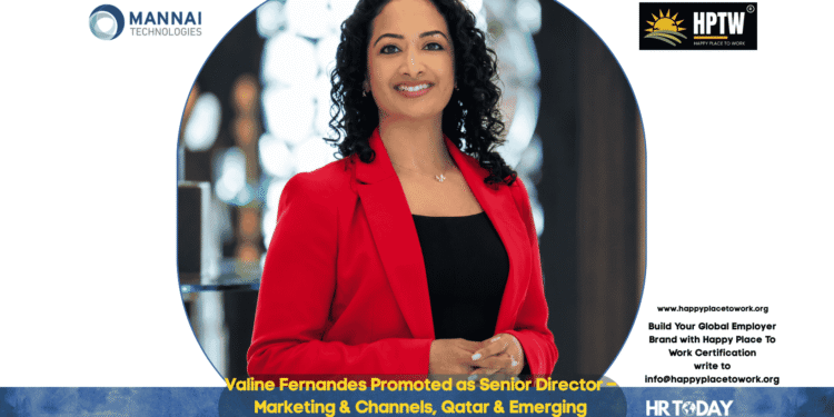 Valine Fernandes Promoted as Senior Director – Marketing & Channels, Qatar & Emerging Markets at Mannai InfoTech