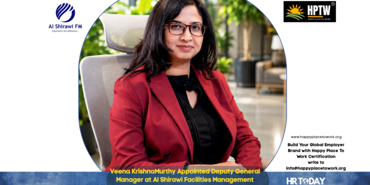 Veena KrishnaMurthy Appointed Deputy General Manager at Al Shirawi Facilities Management