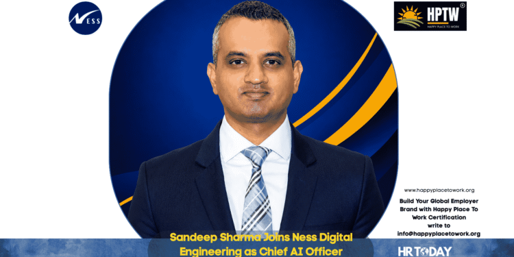 Sandeep Sharma Joins Ness Digital Engineering as Chief AI Officer
