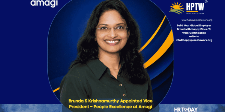 Brunda S Krishnamurthy Appointed Vice President – People Excellence at Amagi