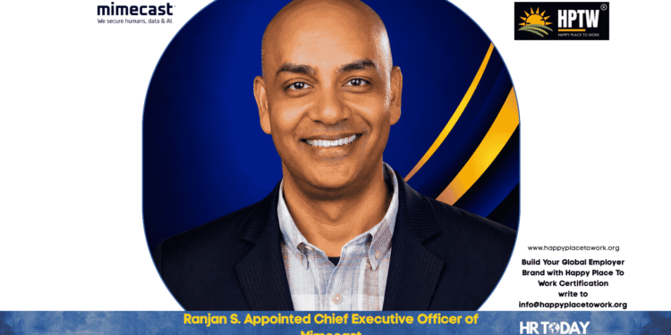 Ranjan S. Appointed Chief Executive Officer of Mimecast