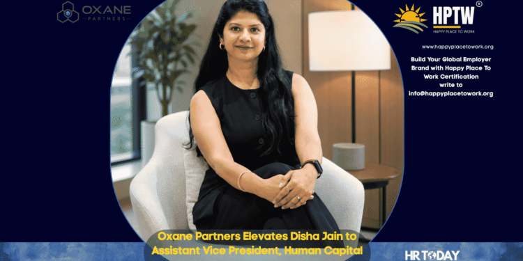 Oxane Partners Elevates Disha Jain to Assistant Vice President, Human Capital