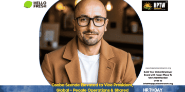Csaba Szende Elevated to Vice President, Global – People Operations & Shared Services at HelloFresh