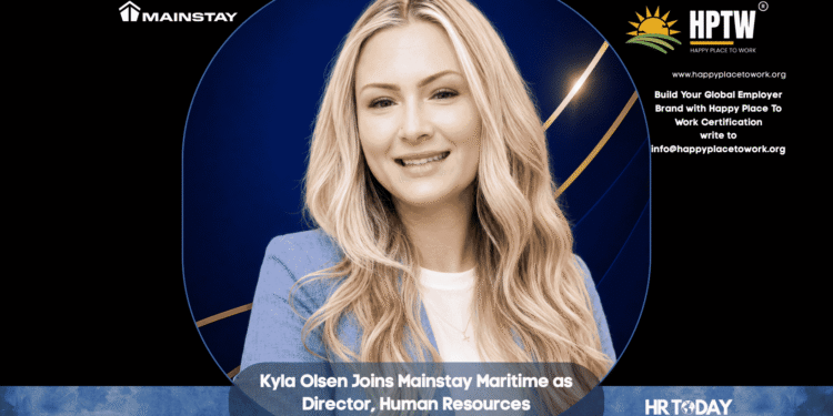 Kyla Olsen Joins Mainstay Maritime as Director, Human Resources