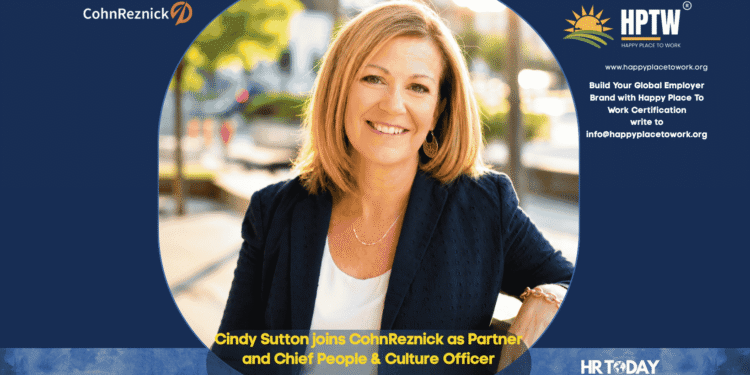 Cindy Sutton joins CohnReznick as Partner and Chief People & Culture Officer