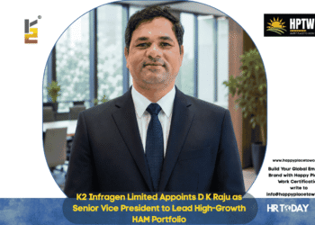 K2 Infragen Limited Appoints D K Raju as Senior Vice President to Lead High-Growth HAM Portfolio