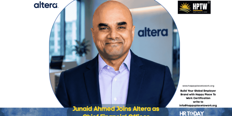 Junaid Ahmed Joins Altera as Chief Financial Officer