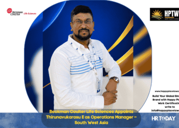 Beckman Coulter Life Sciences Appoints Thirunavukarasu E as Operations Manager – South West Asia