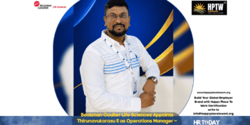 Beckman Coulter Life Sciences Appoints Thirunavukarasu E as Operations Manager – South West Asia