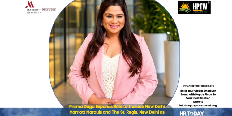 Prerna Daga Expands Role to Include New Delhi Marriott Marquis and The St. Regis, New Delhi as Cluster Director of Marketing & Communications