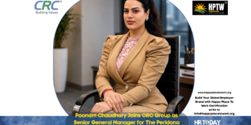 Poonam Chaudhary Joins CRC Group as Senior General Manager for The Peridona