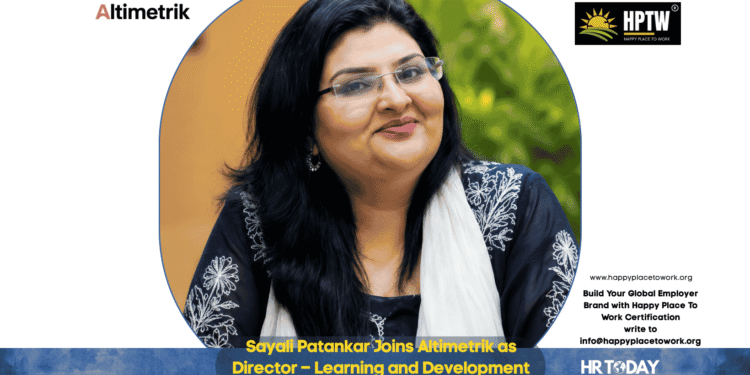 Sayali Patankar Joins Altimetrik as Director – Learning and Development