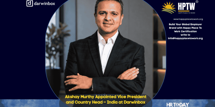 Akshay Murthy Appointed Vice President and Country Head – India at Darwinbox